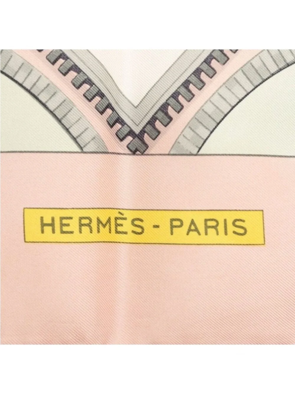Hermes Bordeaux Porte Oceane Silk Scarf - Picture 5 of 10